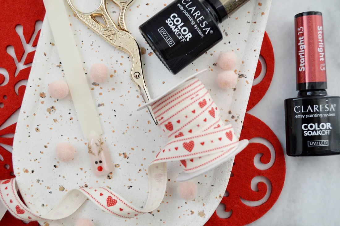 renifer na paznokciach instrukcja